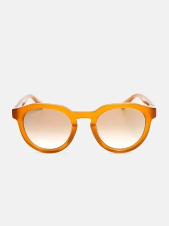 Oversized Round Plastic Sunglasses