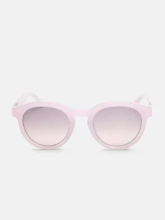 Oversized Round Plastic Sunglasses