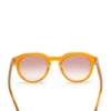 Oversized Round Plastic Sunglasses