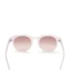 Oversized Round Plastic Sunglasses