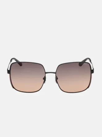 Oversized Square Metal Sunglasses