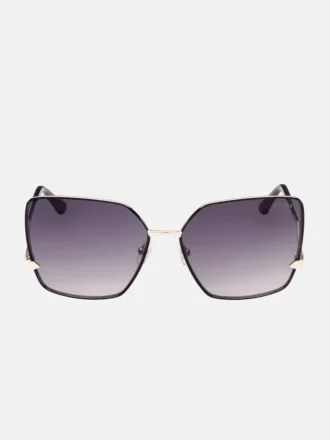 Oversized Square Zigzag Sunglasses