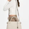 Paisleigh Quilted Girlfriend Satchel