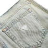 Panel Denim Flare Pants