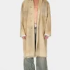 Paneled Trench Coat