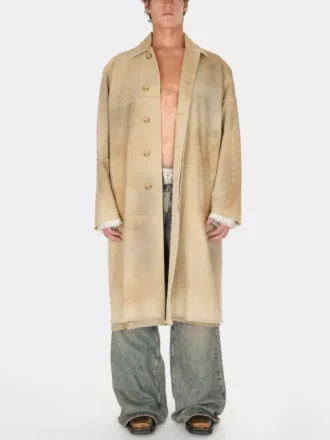 Paneled Trench Coat