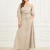 Pat Belted Maxi Skirt