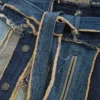 Patchwork Denim Coat