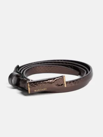 Patent Leather Minimalist Belt
