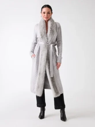 Paula Wrap Cardigan Coat