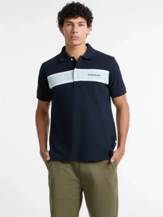 Piquet Striped Polo