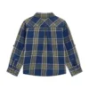 Plaid Twill Long-Sleeve Shirt (3M-7)