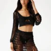 Pom Crochet Crop Top