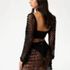 Pom Crochet Crop Top