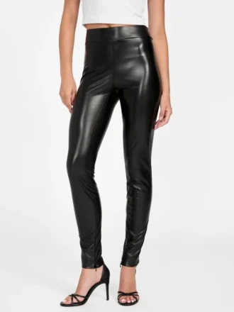 Prescilla Faux-Leather Leggings