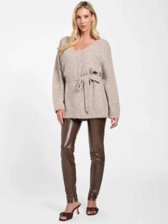 Prescilla Faux-Leather Leggings