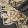 Printed Denim Flared Jeans