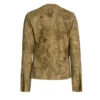 Printed Suede Top