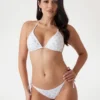 Quattro G Padded Triangle Bikini Top
