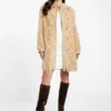 Rachel Faux-Fur Midi Coat