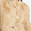 Rachel Faux-Fur Midi Coat