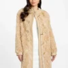 Rachel Faux-Fur Midi Coat