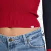 Raglan V-Neck Sweater Top