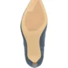 Rasima Blue Denim Booties