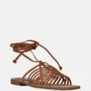 Rayana Strappy Lace-Up Sandals