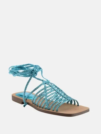 Rayana Strappy Lace-Up Sandals