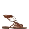 Rayana Strappy Lace-Up Sandals