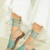 Rayana Strappy Lace-Up Sandals