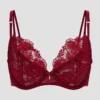 Rebecca Floral Lace Balcony Bra