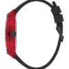 Red Chronograph Watch