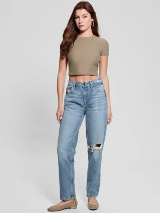 Rene Second Skin Crop Tee