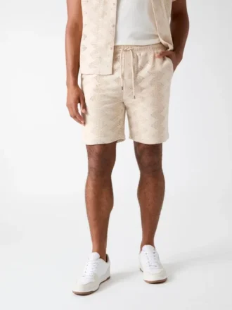 Rib-Knit Shorts