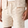 Rib-Knit Shorts