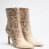 Richly Faux-Leather Booties