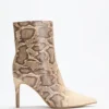 Richly Faux-Leather Booties