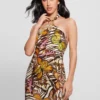 Ring Printed Maxi Dress