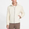 River Faux- Suede Knit Jacket
