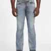 Rodeo Printed Regular-Fit Straight Jeans