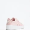 Ronii Debossed Peony Low-Top Sneakers