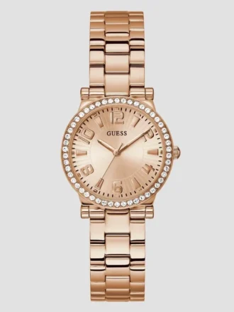 Rose Gold-Tone Analog Watch