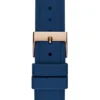 Rose Gold-Tone and Blue Multifunction Watch