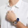 Rose Gold-Tone Chronograph Watch