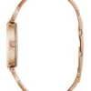 Rose Gold-Tone Shimmer Analog Watch