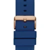 Rose Gold-Tone Silicon Chronograph Watch