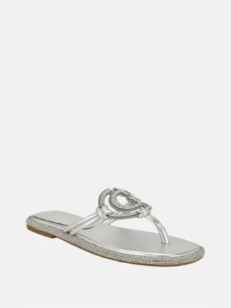 Saima Rhinestone Signature Sandals
