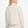 Sarah Monogram Denim Jacket